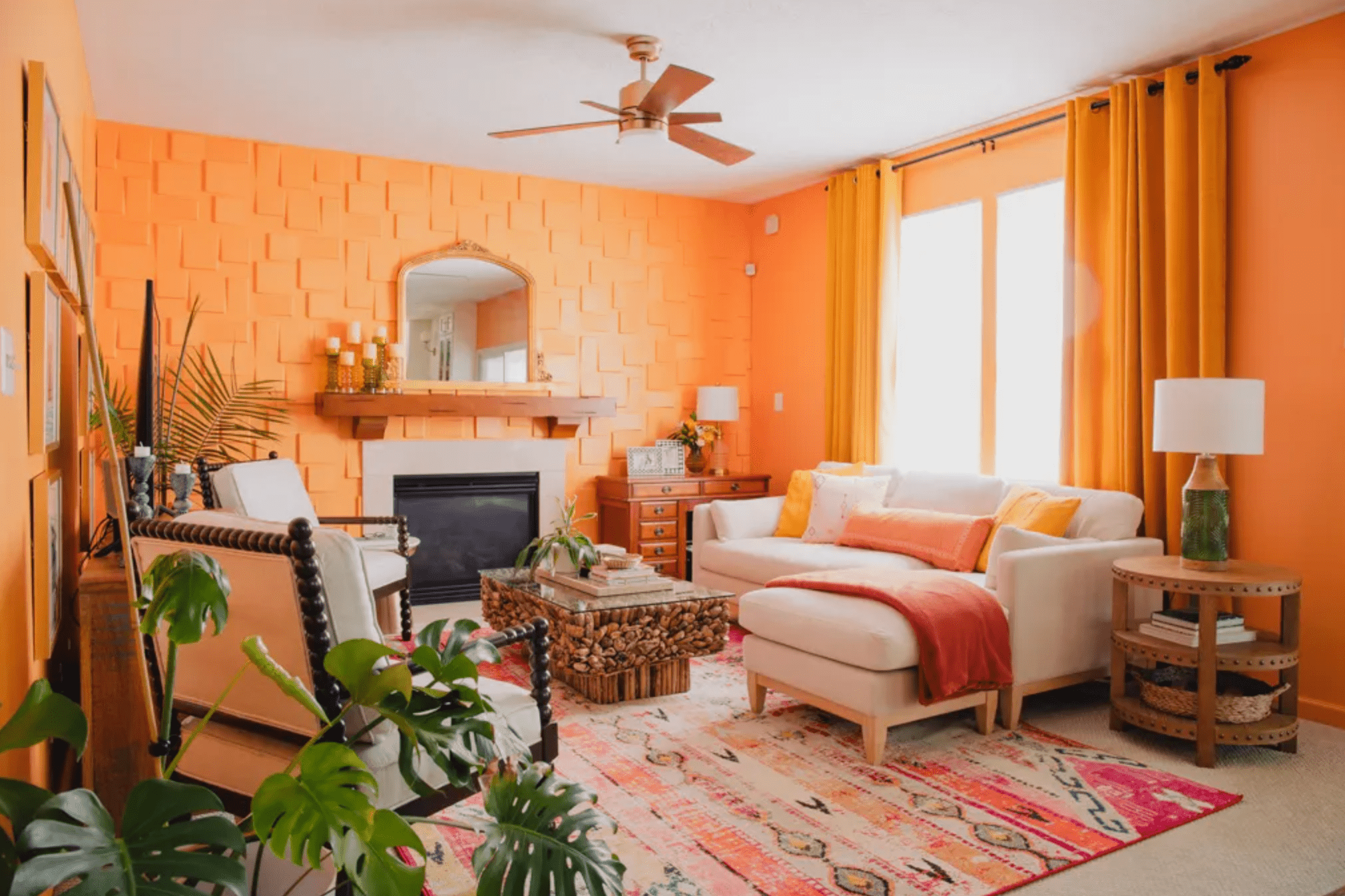 10 Beautiful Ideas on Which Color Matches with Orange for Your Decor Inspiration