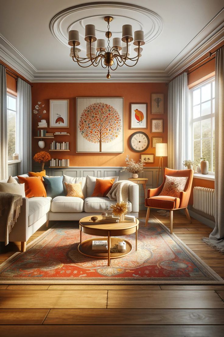 7 Beautiful Ideas on Which Color Matches with Orange for Your Decor Inspiration