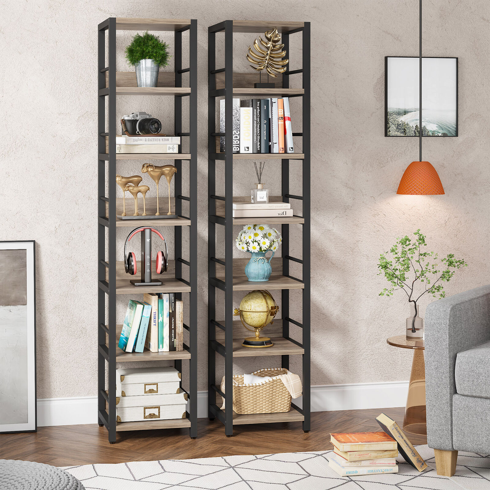 Best Bookcase 70 Inches High