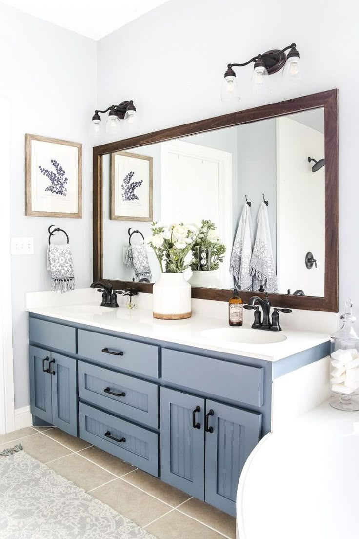 Beyond Basic, Unique Farmhouse Bathroom Mirror Ideas to Reflect Your Style