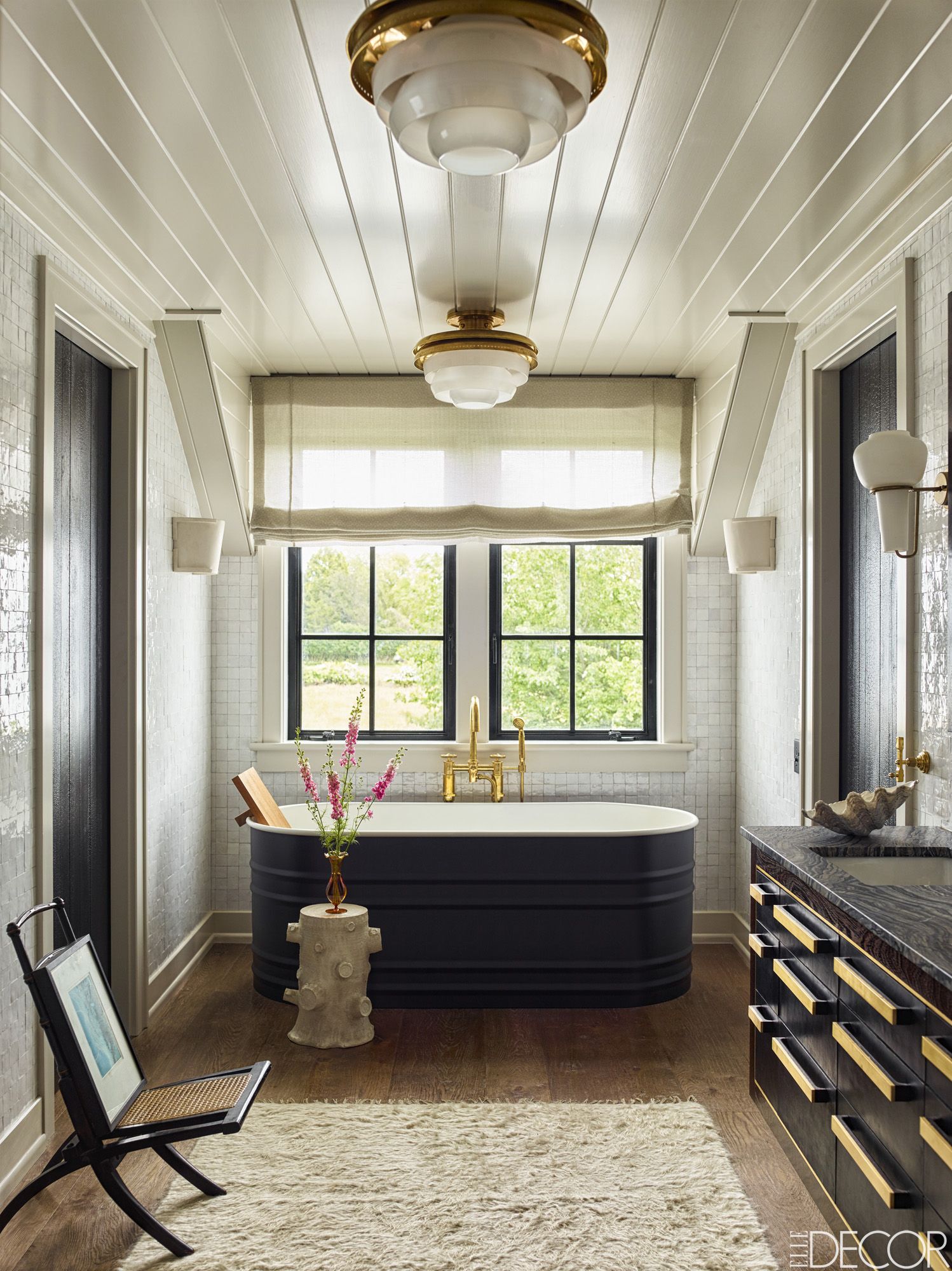 Beyond the Barn Light, Unique Farmhouse Bathroom Lighting Ideas You'll Love