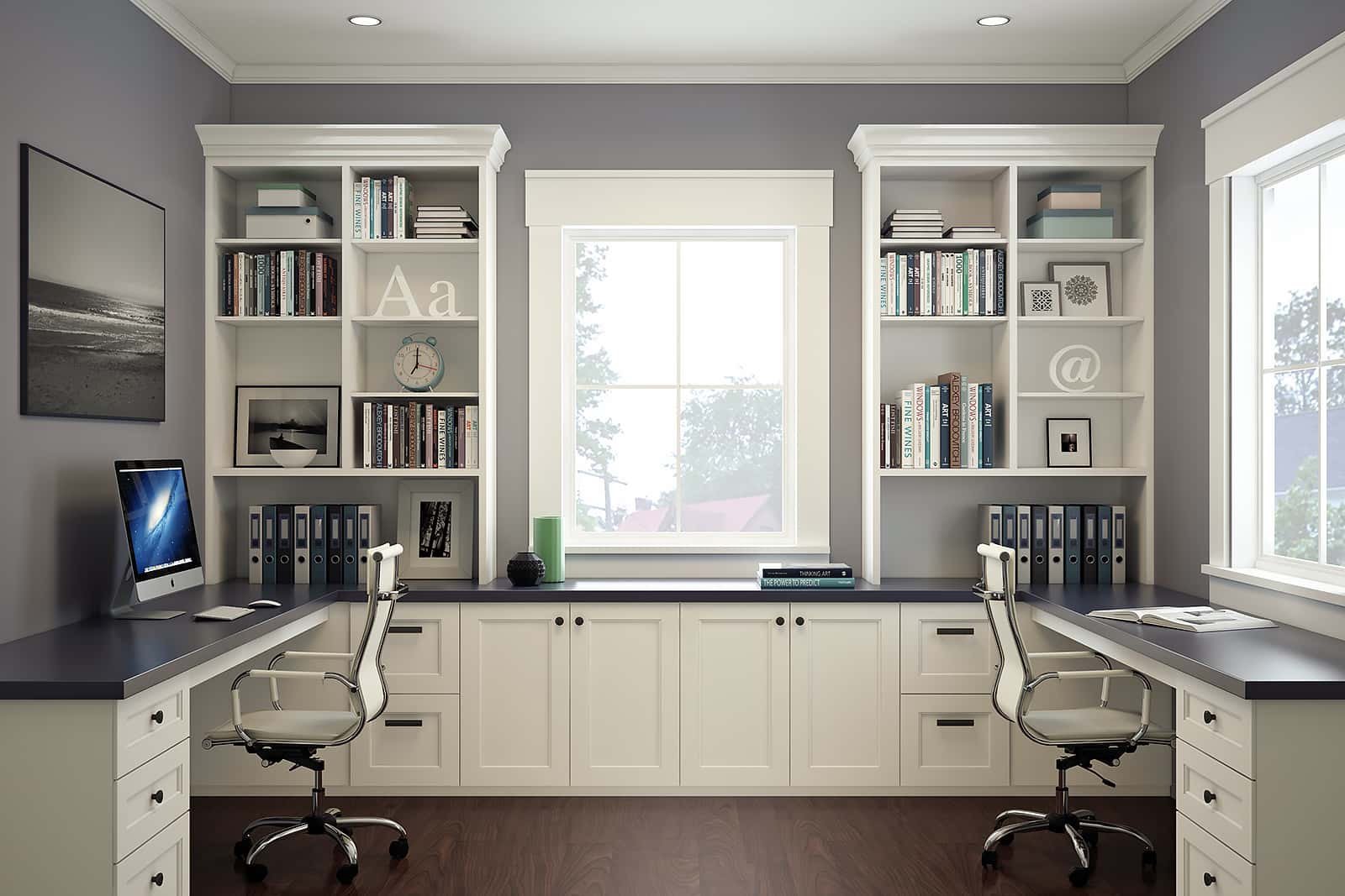 Double the Productivity Smart Workstation Ideas with a Double Desk Setup