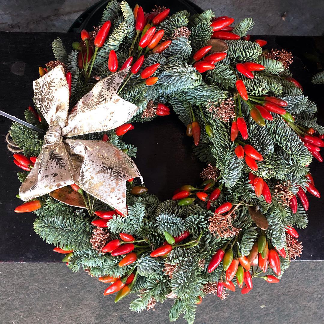 Easy & Elegant Decorated Wreaths for Your Christmas Door Ideas for 2025