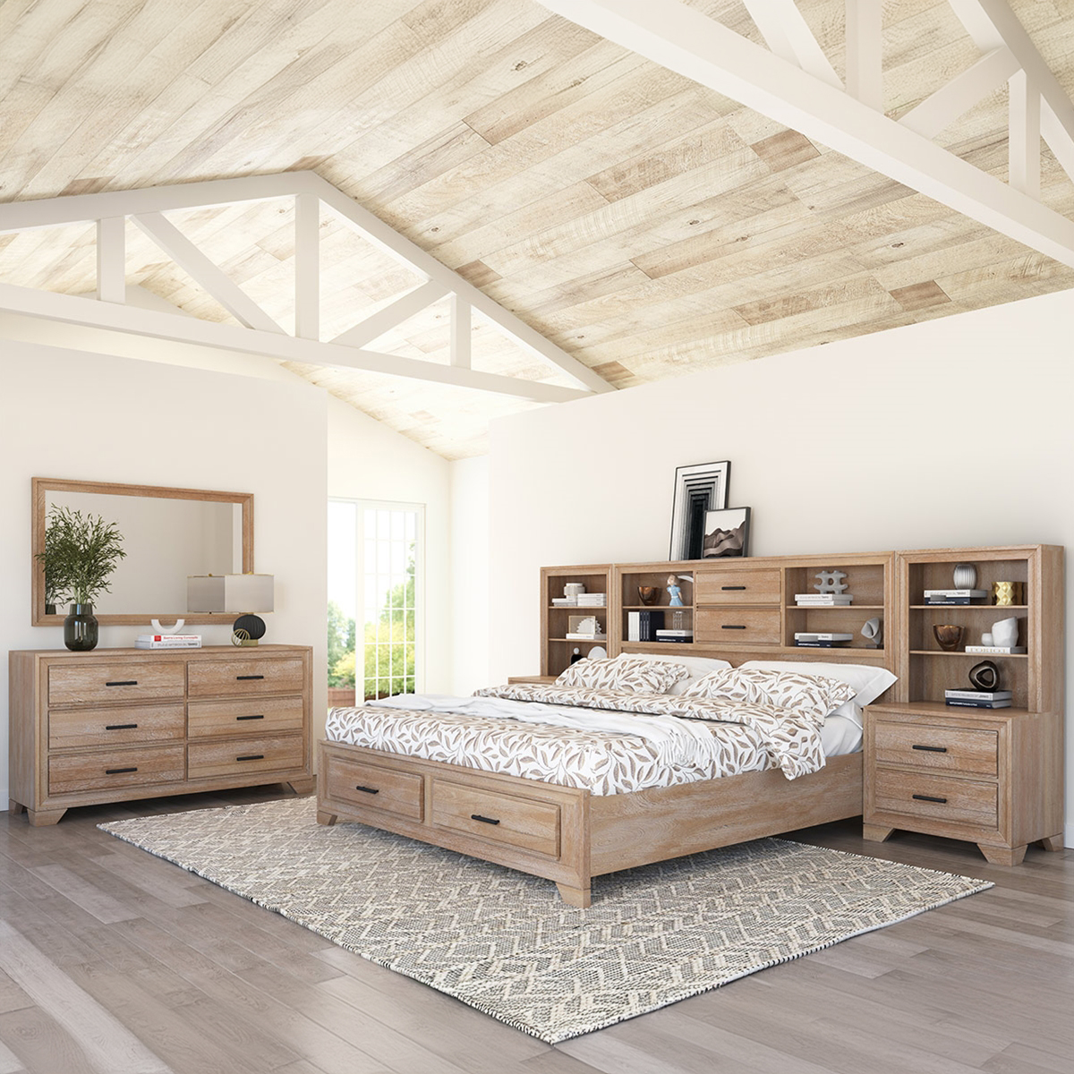 Modern Farmhouse King Bedroom Set: 2025’s Trending Rustic-Luxe Bedroom Upgrade