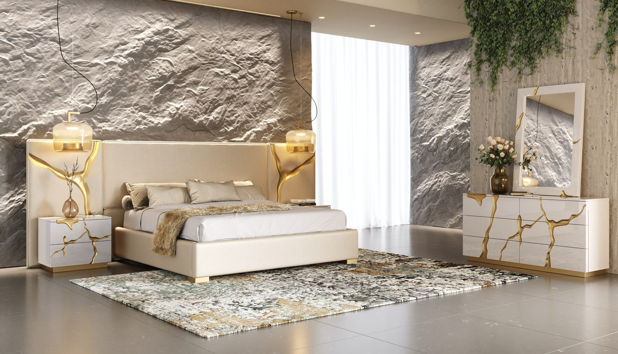 Modern Gold Bedroom Set Ideas to Transform Your 2025 Interior Aesthetic