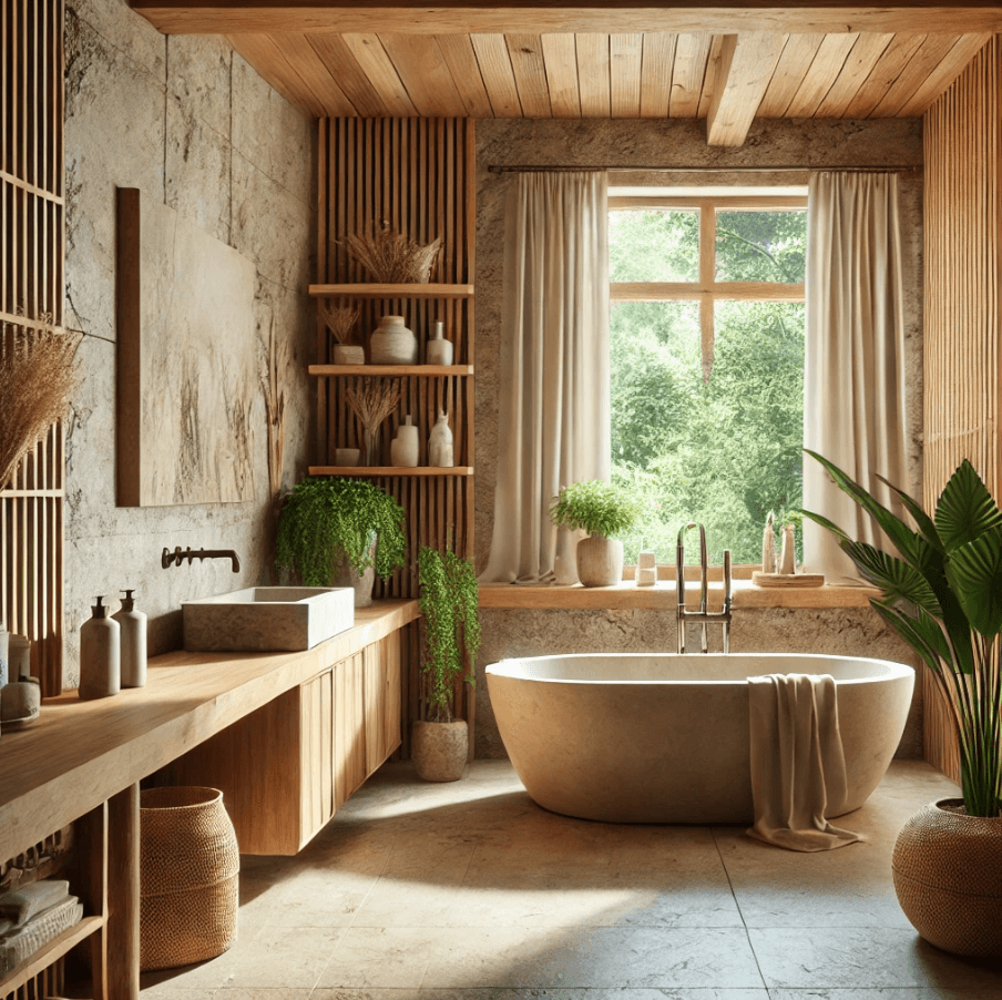 Modern Organic Bathroom Ideas 2025, Create Your Serene & Sustainable Oasis