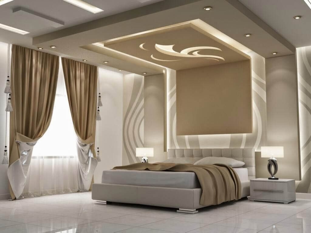 Modern POP Design for Bedroom, Trending False Ceiling & Wall Panel Ideas in 2025