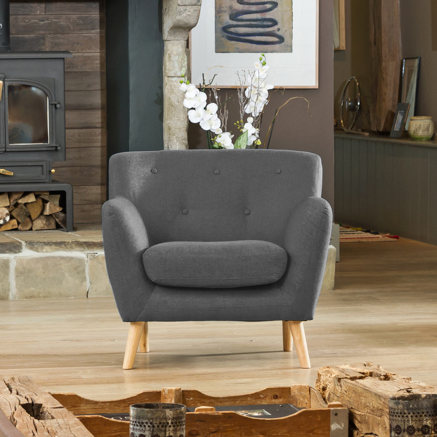 Scandi Armchair: The Ultimate Nordic Accent Chair for Cozy Modern Living