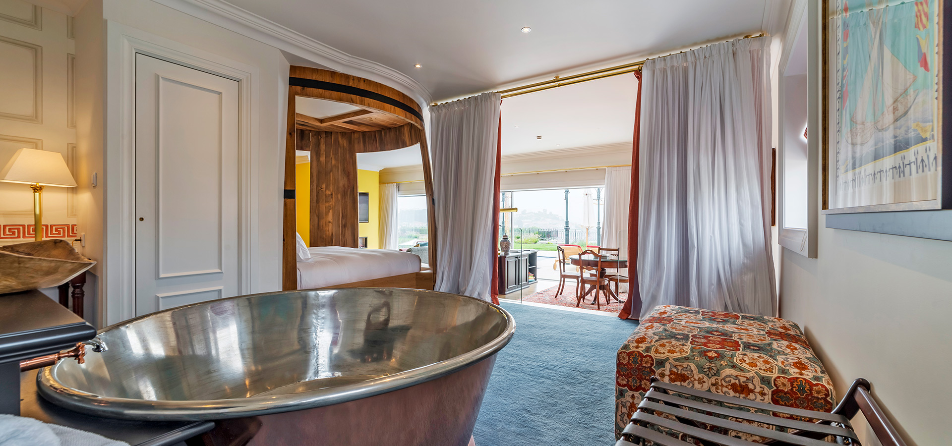 The Yeatman’s Signature Barrel Luxury Bathroom – Porto, Portugal