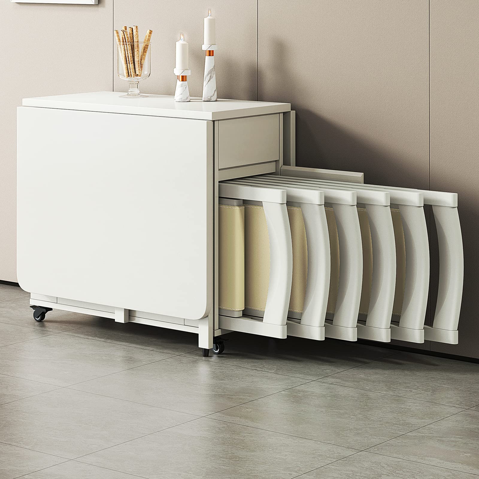 Affordable & Stylish Folding Dining Table and Chair Sets Under $200