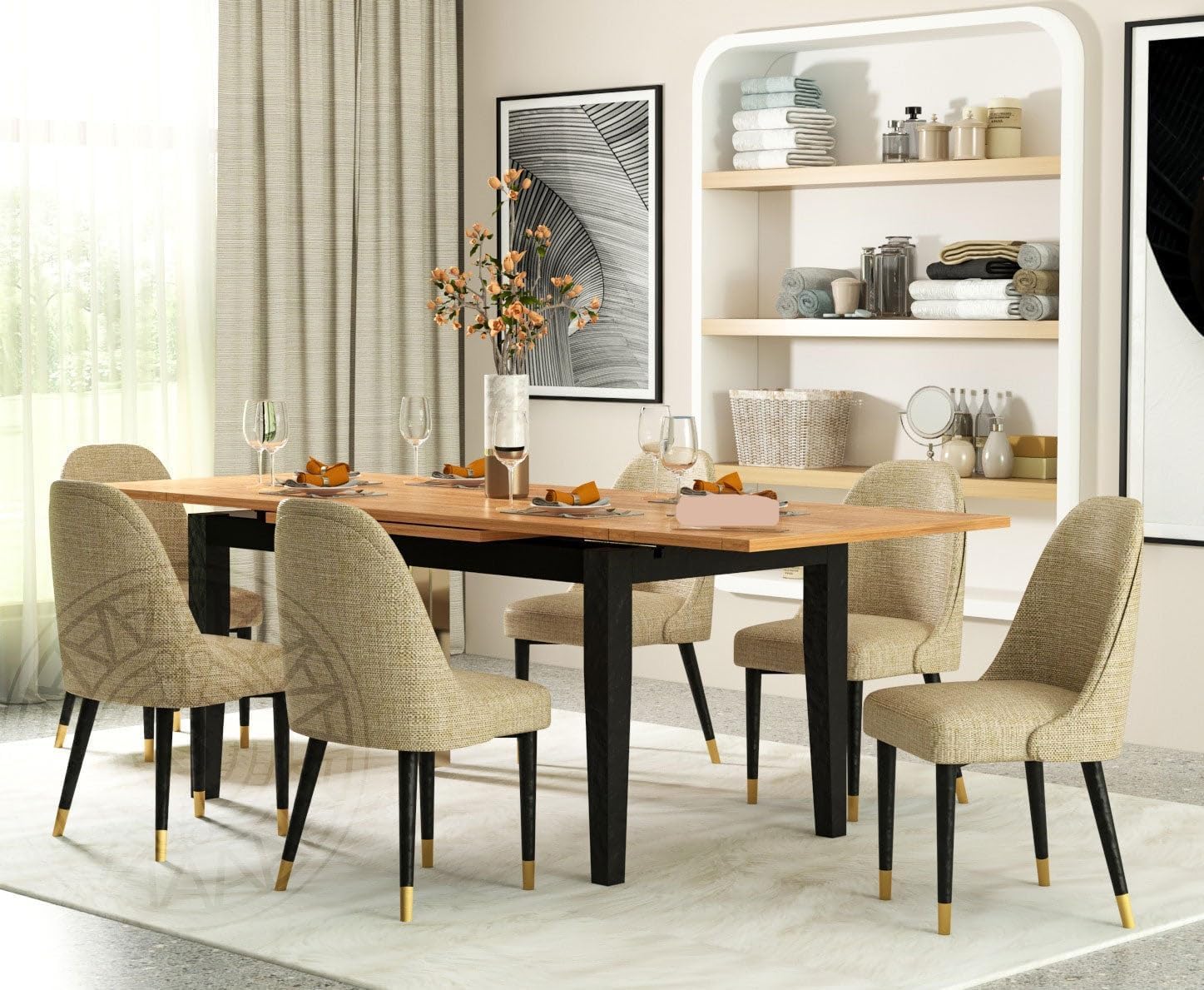 Best Dining Table and 6 Chair Sets for Stylish & Functional Homes (2025)