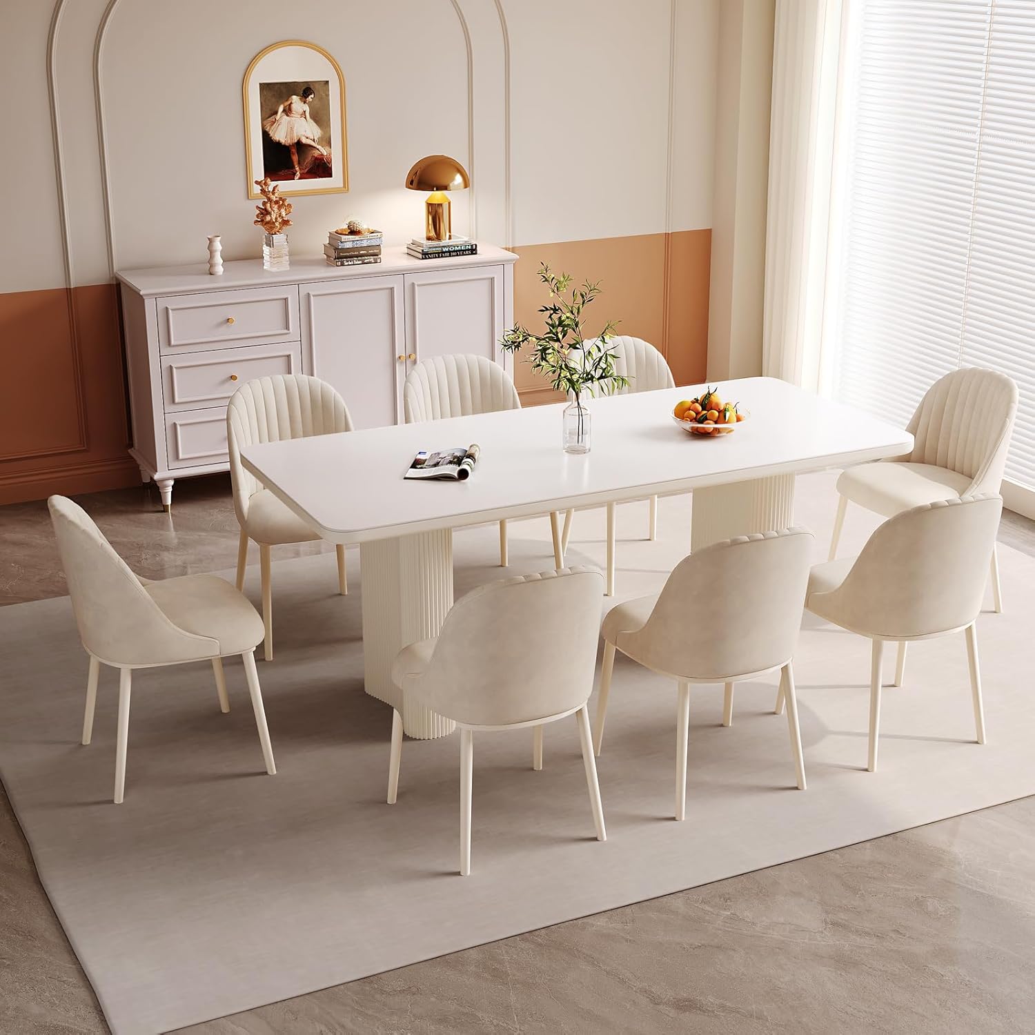 Customer Reviews, Best-Rated Dining Table and 8 Chair Set of 2024