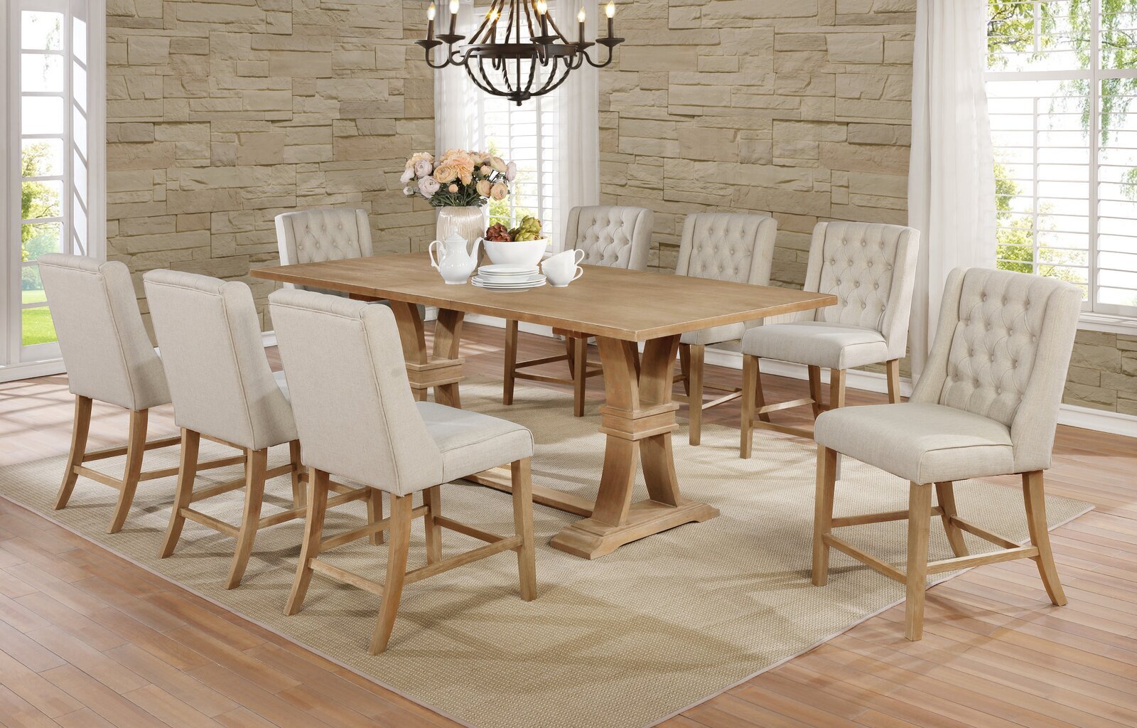 Customer Reviews, Best-Rated Dining Table and 8 Chair Set of 2025