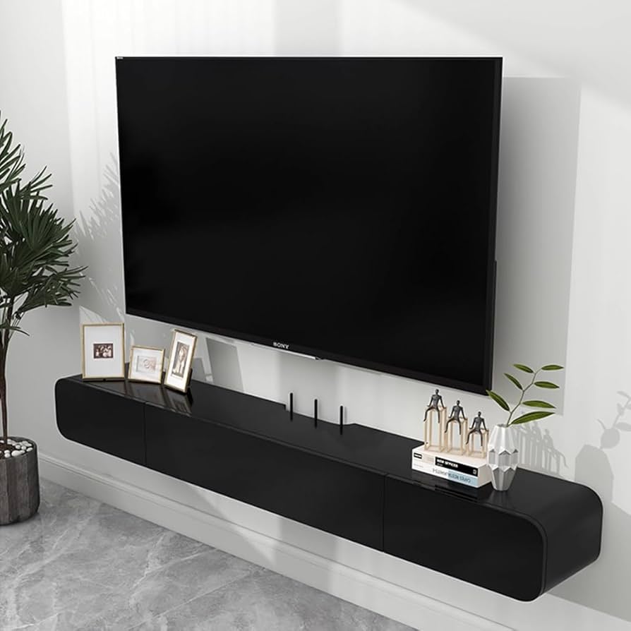 DIY Black TV Bench. Easy Step-by-Step Tutorial for Beginners