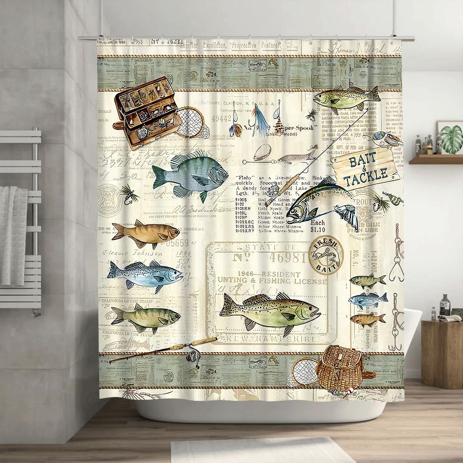 Elevate Your Cabin Bathroom, Stunning Shower Curtain Ideas for a Cozy Retreat