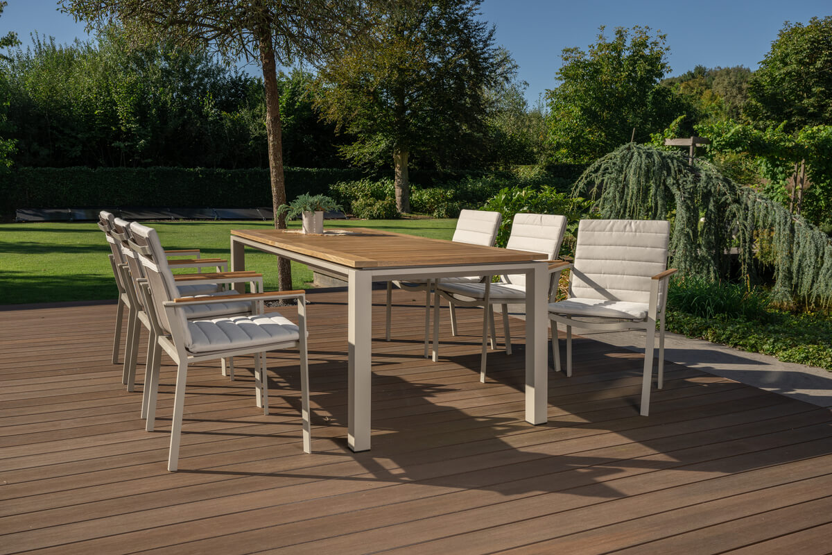 Find Your Perfect Set. Stackable Teak Outdoor Dining Chairs for Every Style & Budget