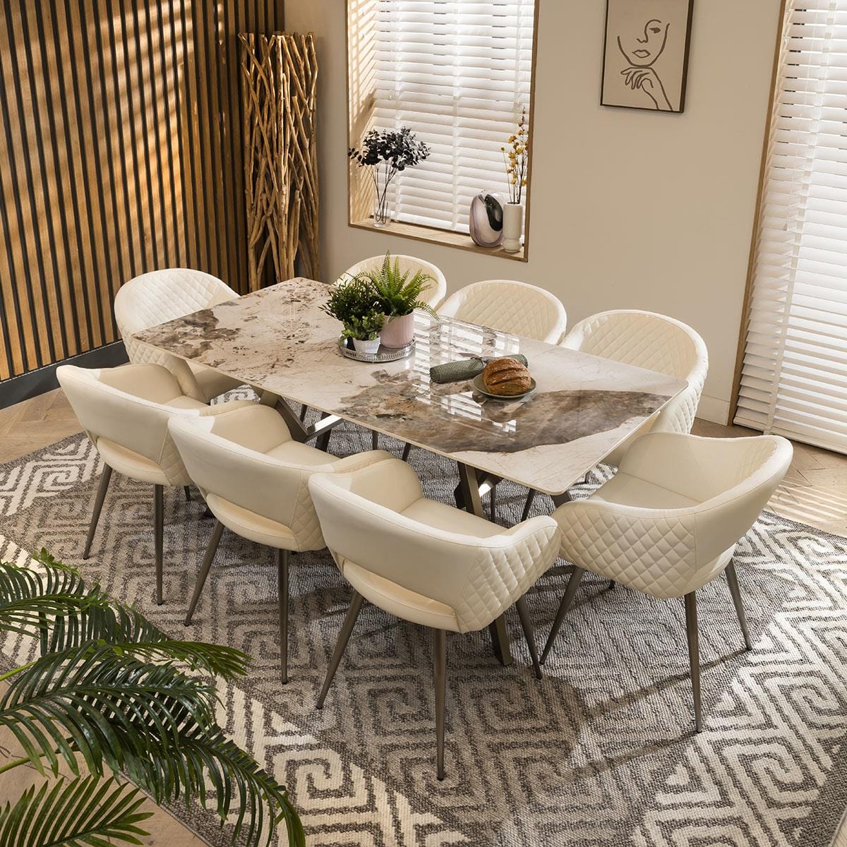 How to Choose the Perfect Marble Dining Table and Chair Set for Your Space