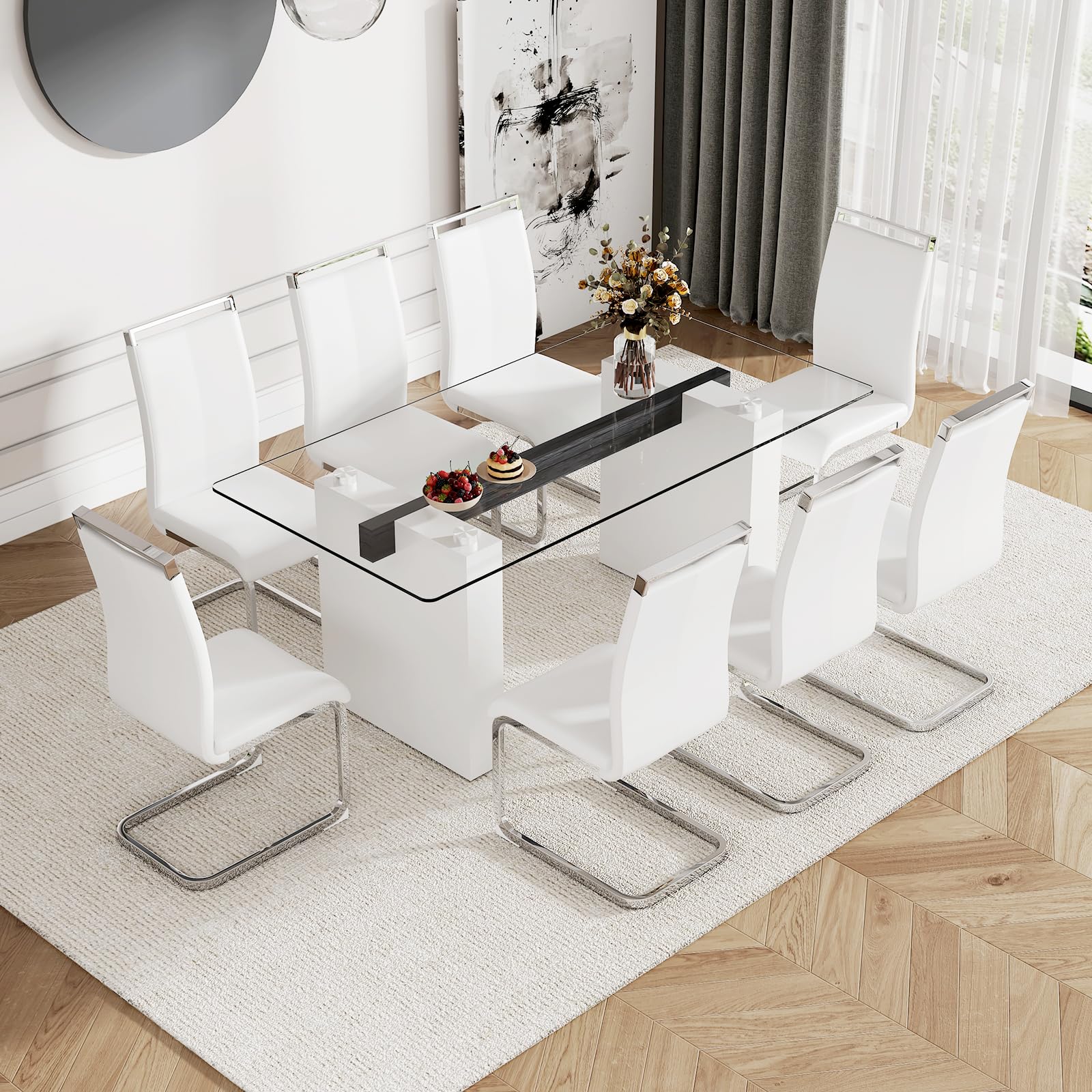How to Style a Glass Dining Table and Chair for a Luxurious Look