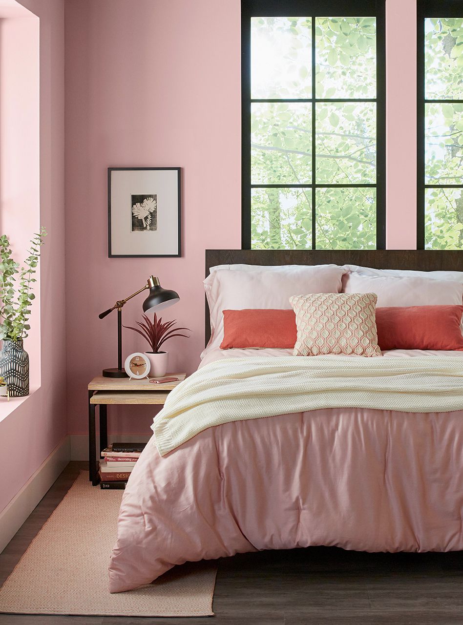 15 Gorgeous Pink Bedroom Paint Ideas (+ Color Codes!)