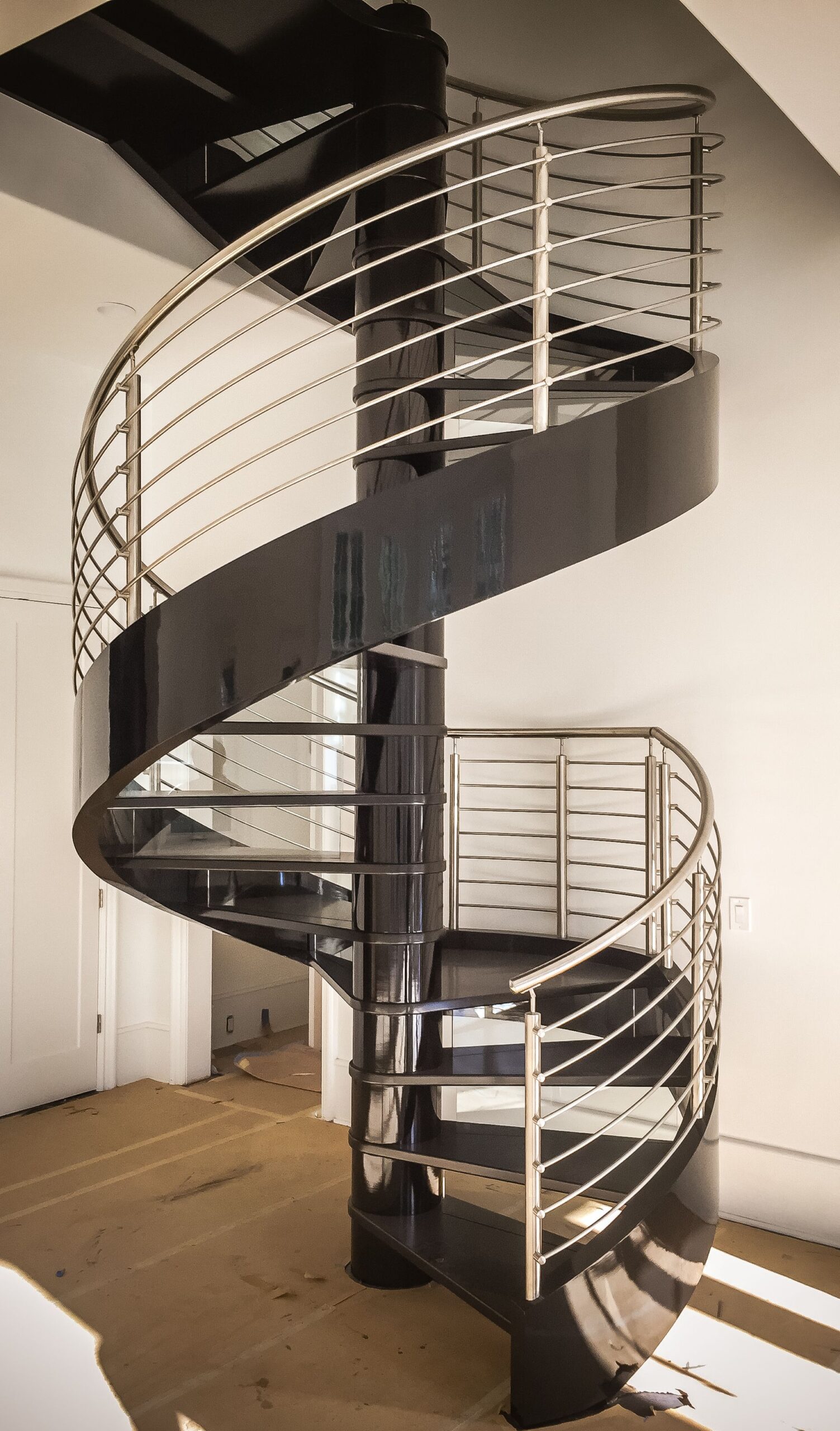 20 Modern Spiral Steel Stairs Design Ideas for Stylish Homes 2025