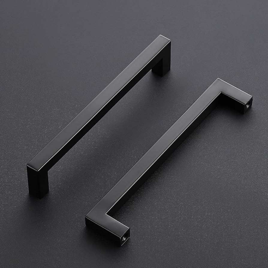 Modern Black Door Handles for Kitchen Cabinets – 2024 Trends