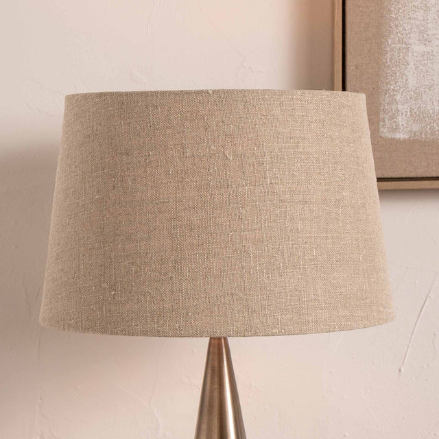 White Linen Lamp Shades. Stylish & Timeless Lighting Solutions