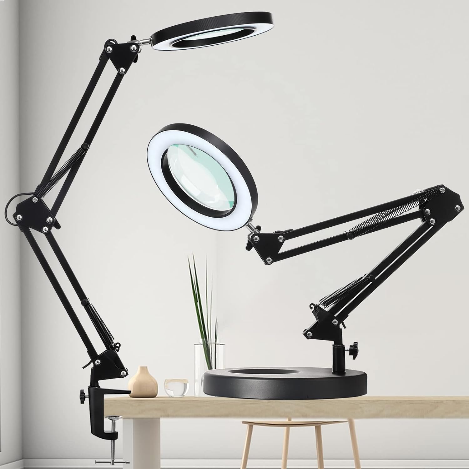 Why a Swing Arm Magnifying Light is a Must-Have for Your Workspace