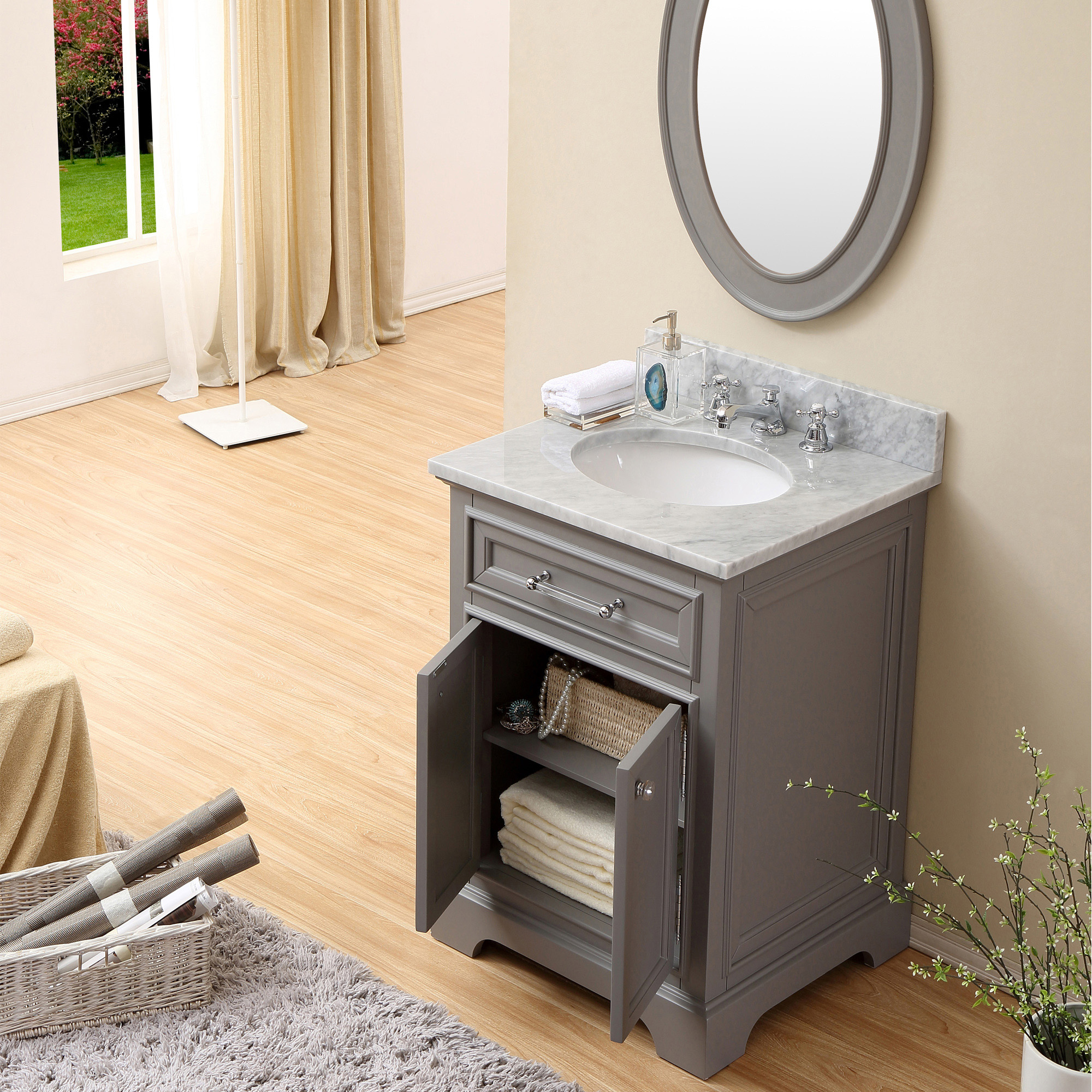 10 Bathroom Single Sink Vanity Ideas in