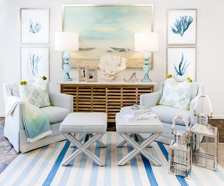 10 Beach-Inspired Decorating Ideas For The Summer | Arts And Classy in