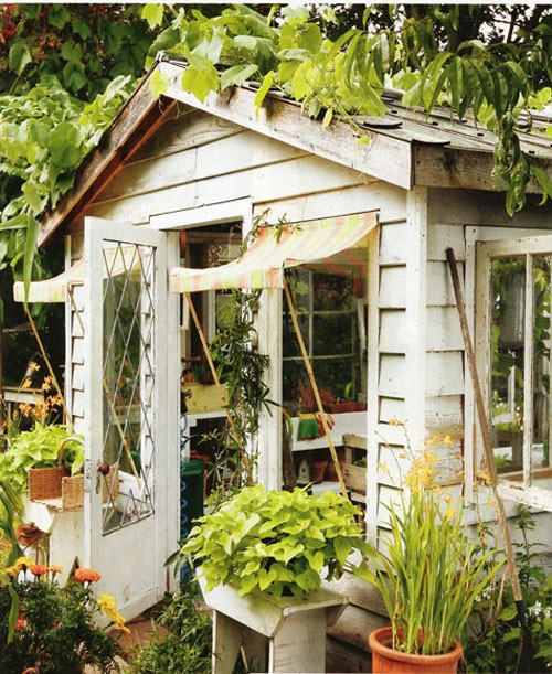 10 Cool Garden Potting Sheds - Shelterness for