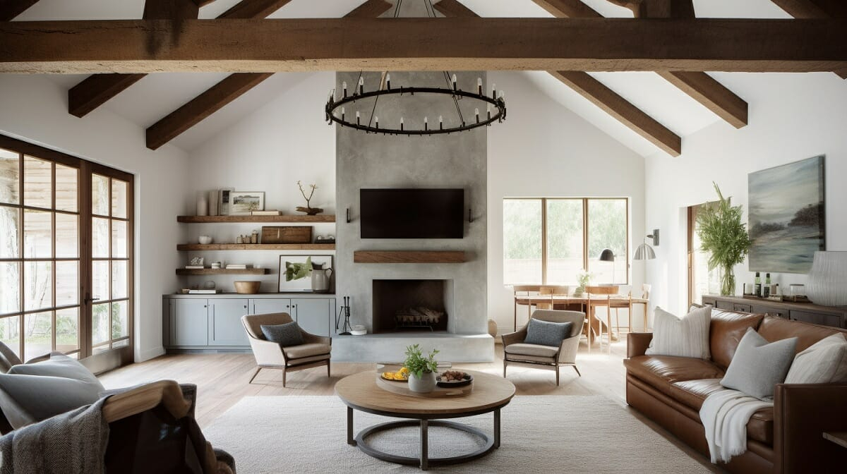 10 Farmhouse Decor Ideas That Exude Rustic Charm - Decorilla Online ... regarding