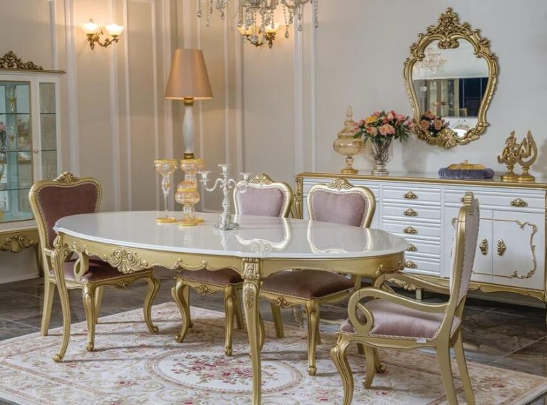 10 Gold Dining Table Sets Ideas For Kitchen Styling with Finding the Perfect Gold Dining Room Table for Your Home