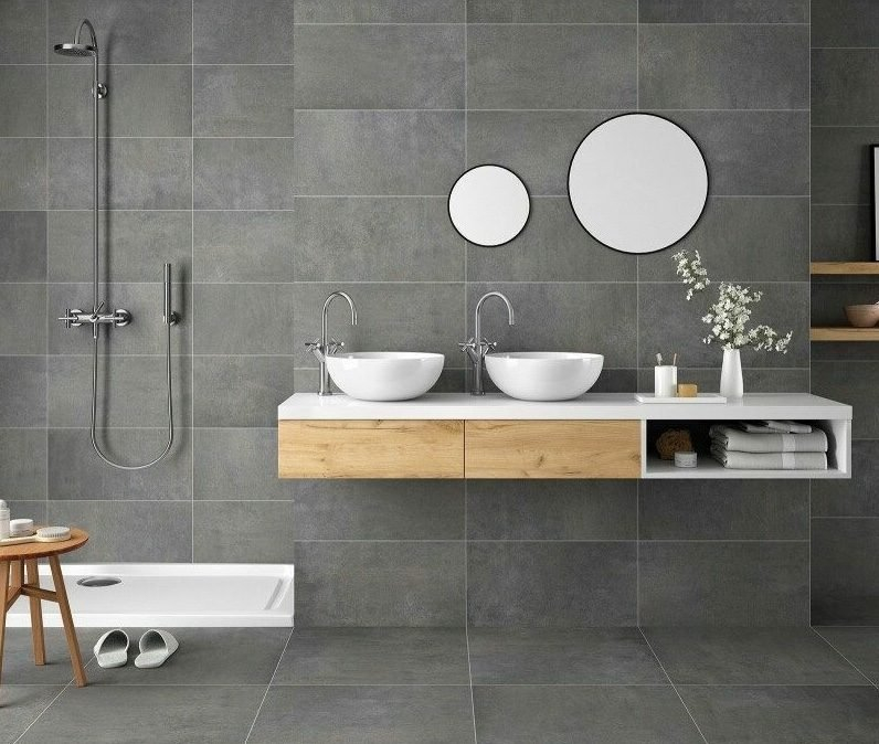 10 Grey Bathroom Tile Ideas You Can Steal - Style Your Sanctuary for