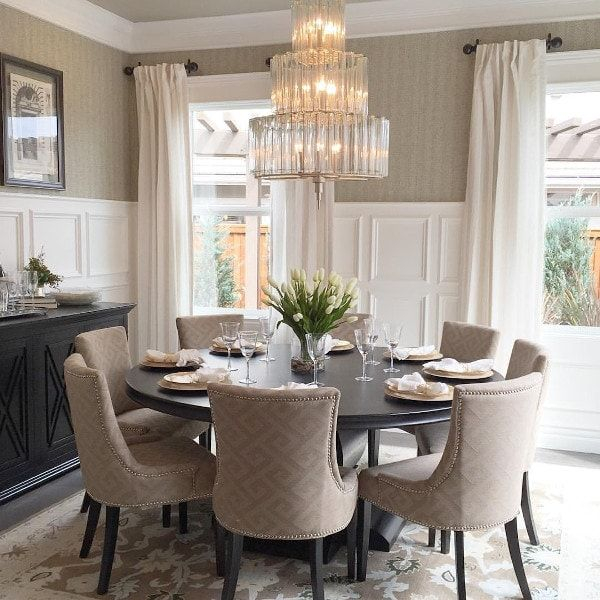 10 Inviting Dining Room Ideas - Mommythrives | Luxury Dining Room ... pertaining to Simple Yet Stunning Dining Room Table Dressing Techniques