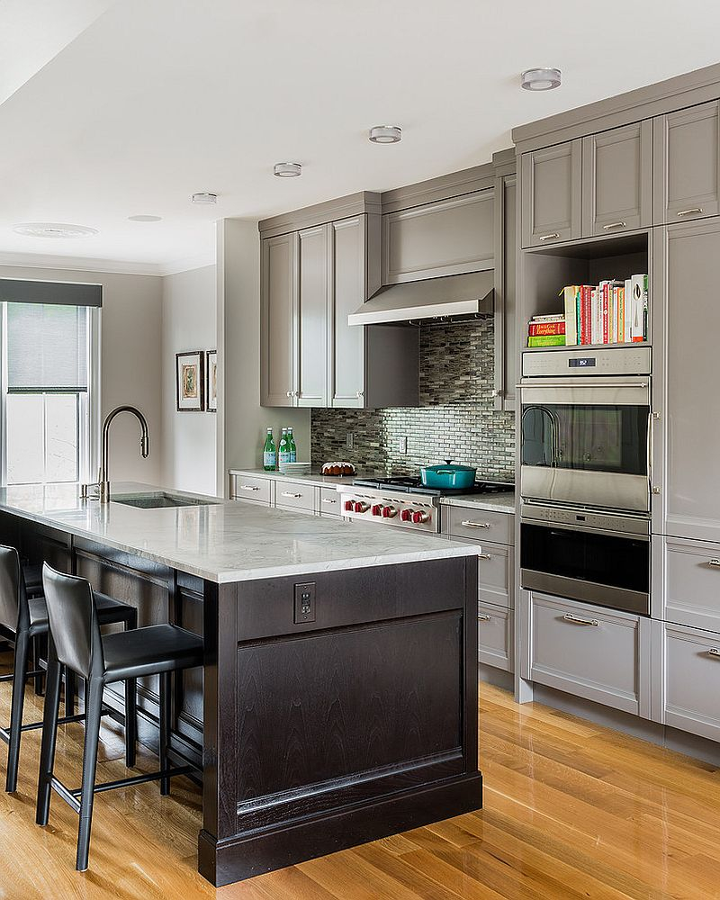 10 Kitchen Design Ideas With Gray Cabinets for Transform Your Kitchen with These Stunning Grey Cabinet Ideas