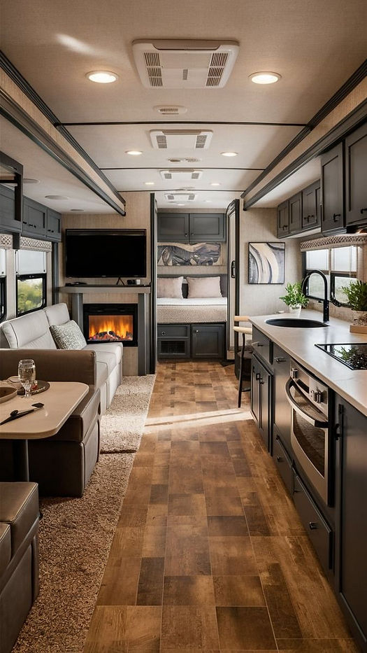 10 Stunning Mobile Home Interior Design Ideas | Archtene with Maximizing Style and Functionality in Mobile Home Living