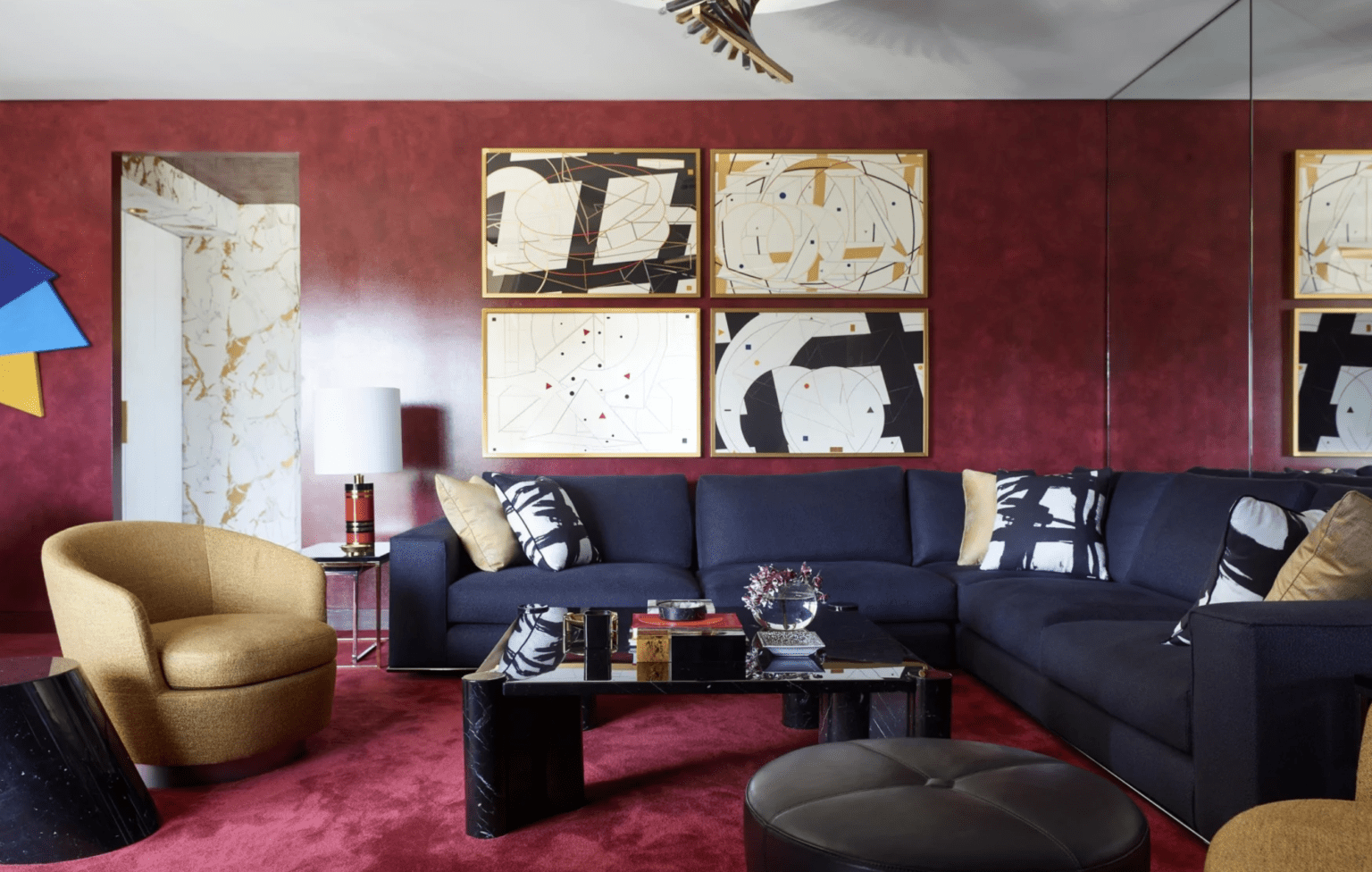 10 Warna Yang Cocok Dengan Burgundy—Tambahkan Warna Kaya Ini Ke Rumah ... throughout Beyond Beige Discovering the Richness of Grey and Burgundy Interiors