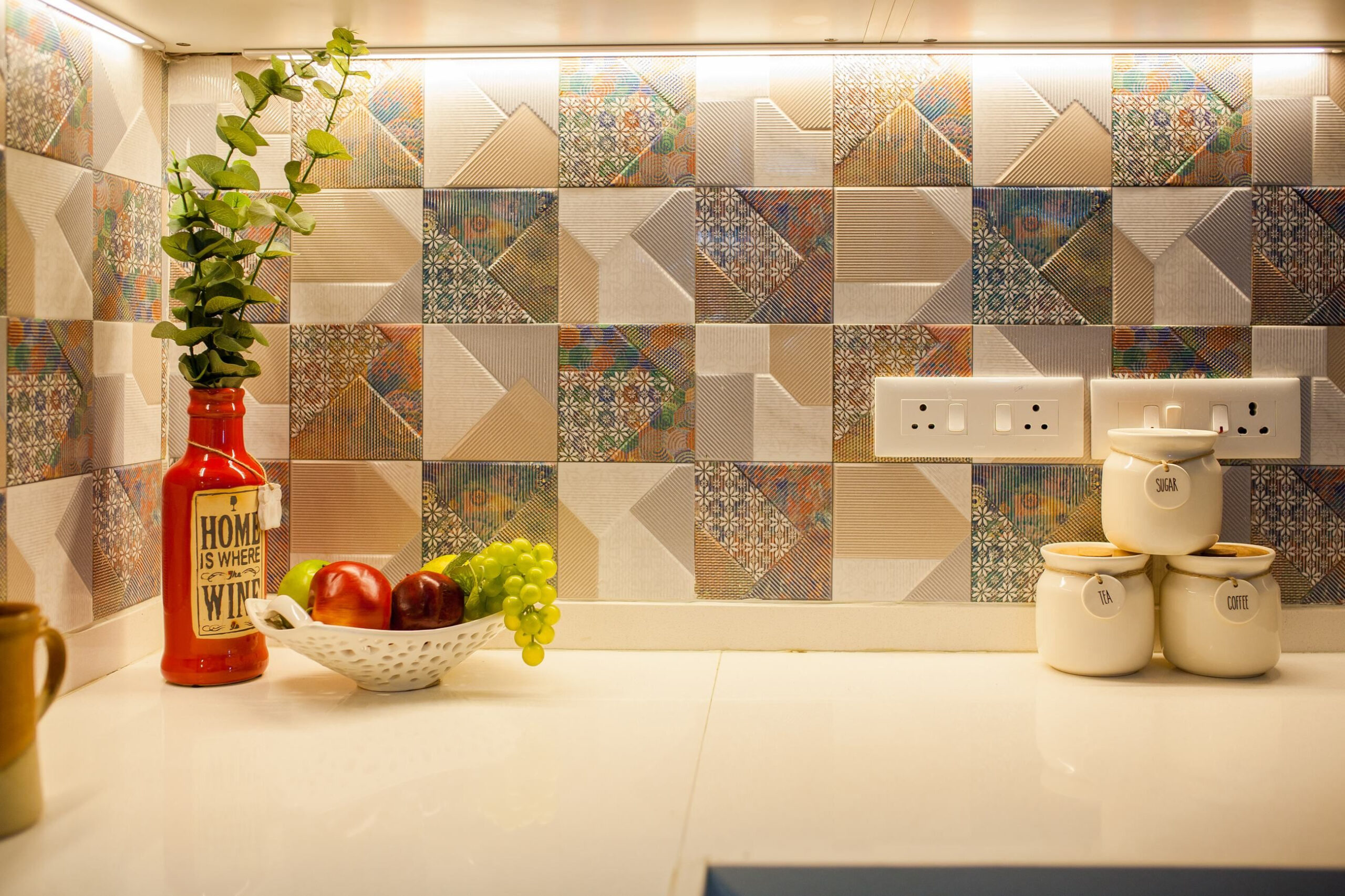 100+ Latest Kitchen Tiles Design Ideas For Your Kitchen Interiors ... throughout