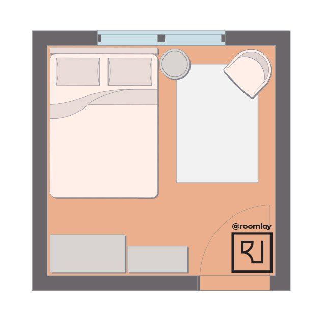 10X10 Bedroom Layout Ideas To Make The Most Of Your Small Space - Roomlay regarding Your Guide to Designing a Beautiful 10x10 Bedroom
