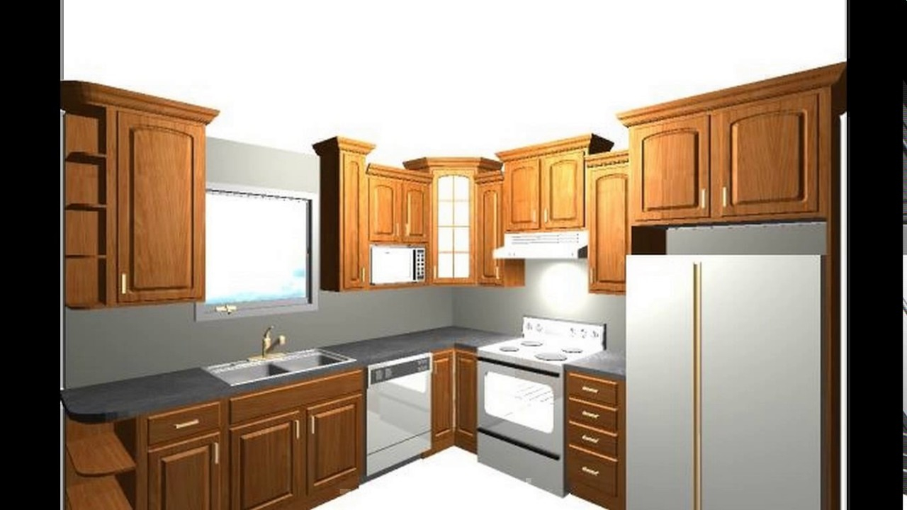10X10 Kitchen Design Ideas - Youtube in Making the Most of Every Inch in a 10x10 Kitchen