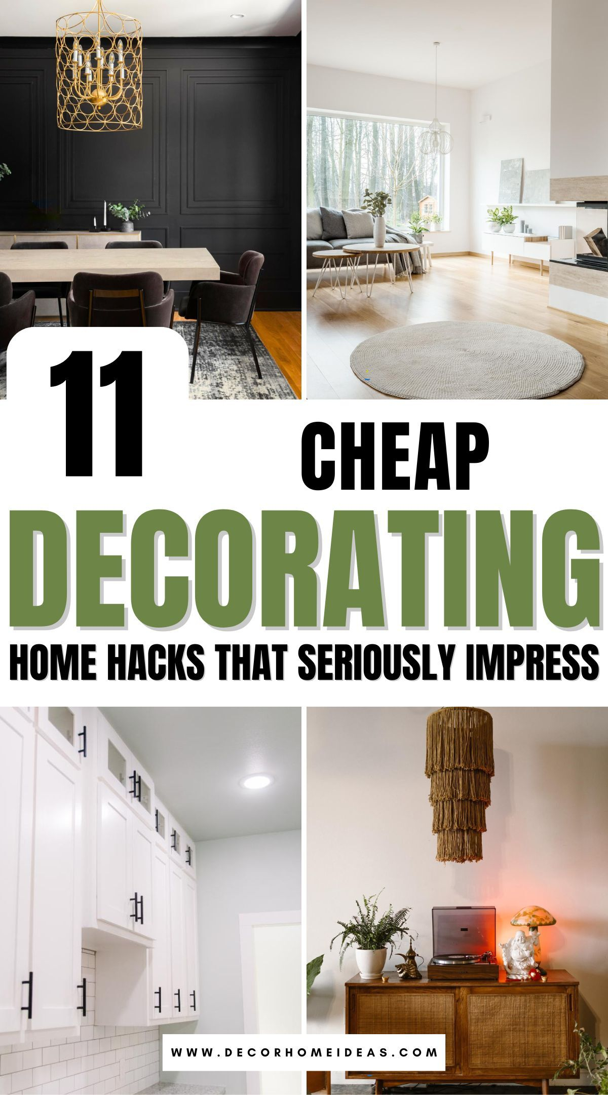 Clever Design Tricks for a Stunning Home on a Shoestring Budget