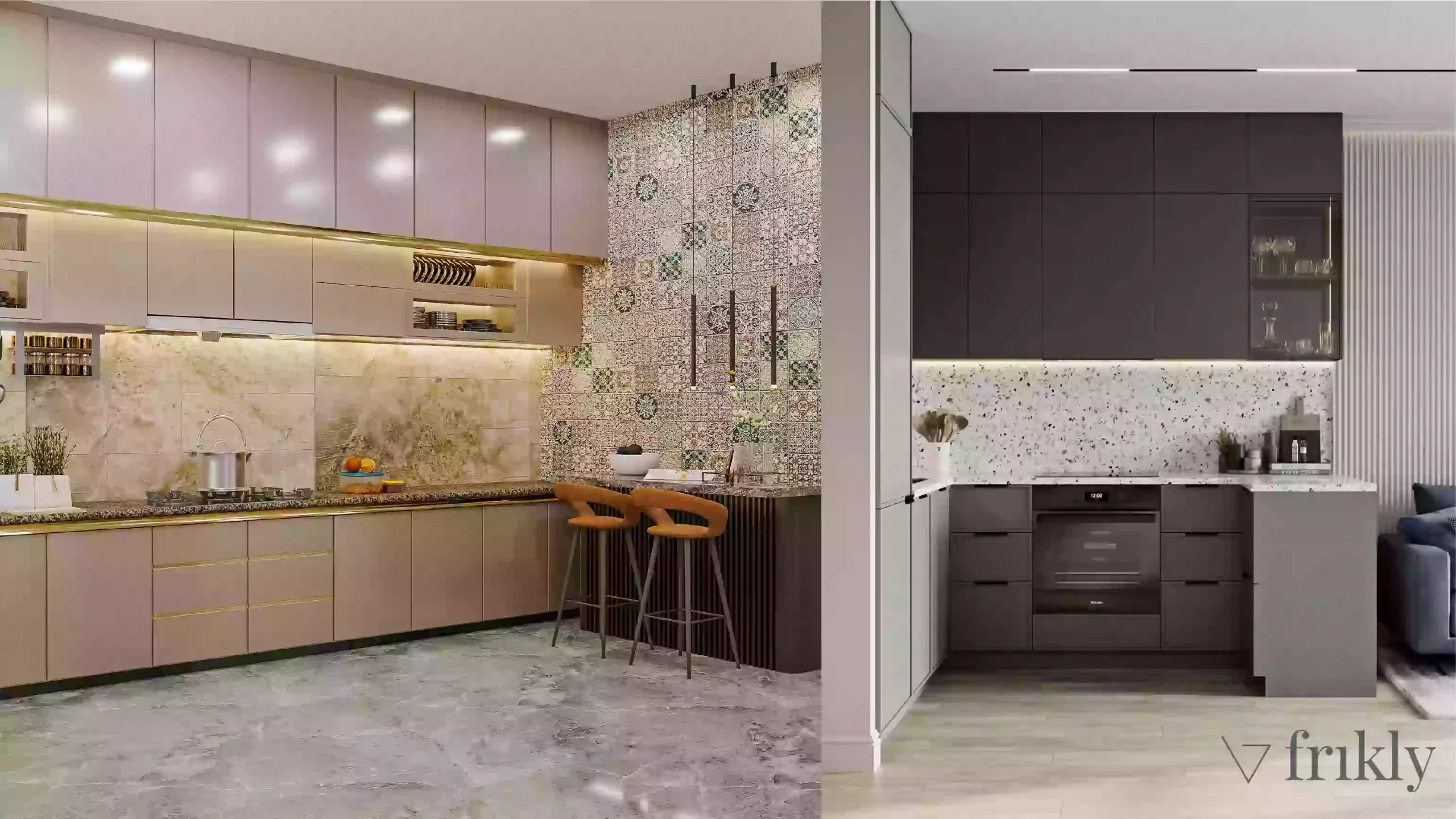 12 Best Kitchen Cabinet Materials And Finishes To Design A Trendy ... with
