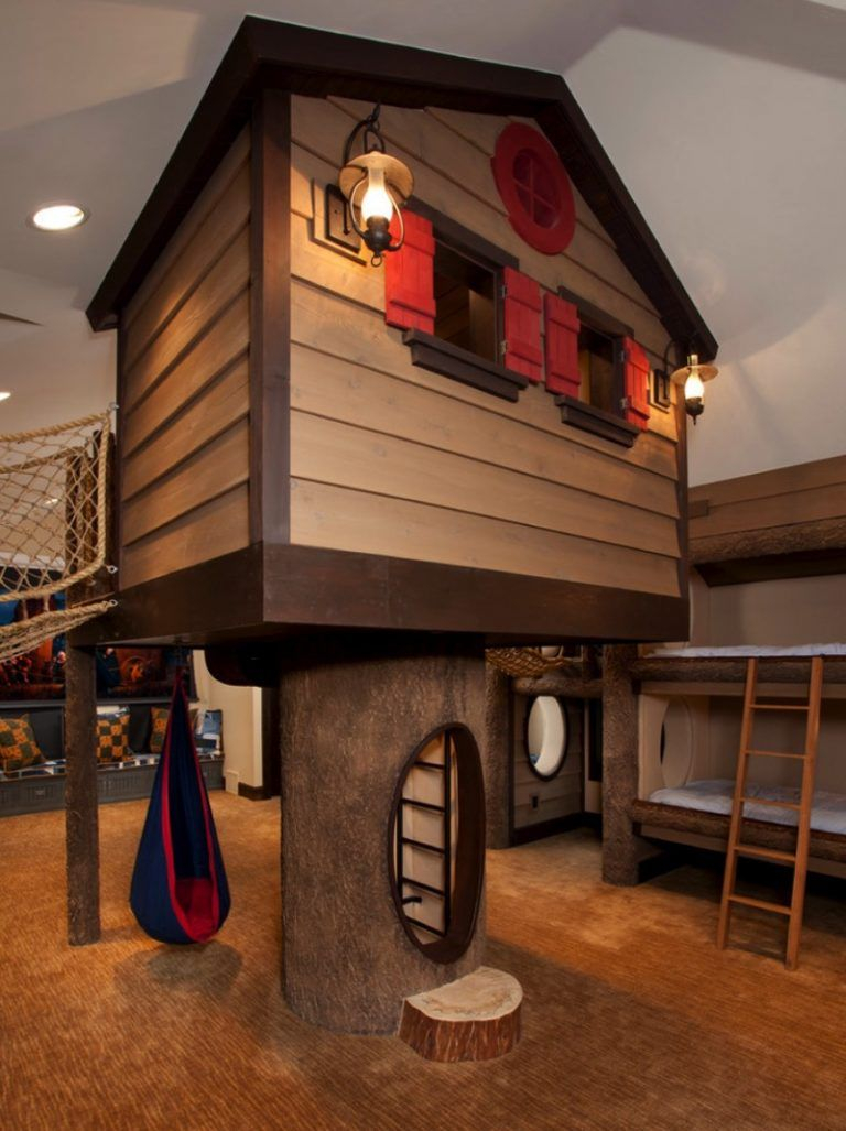 12 Incredible Indoor Playhouses | Indoor Playhouse, Play Houses, Indoor ... in