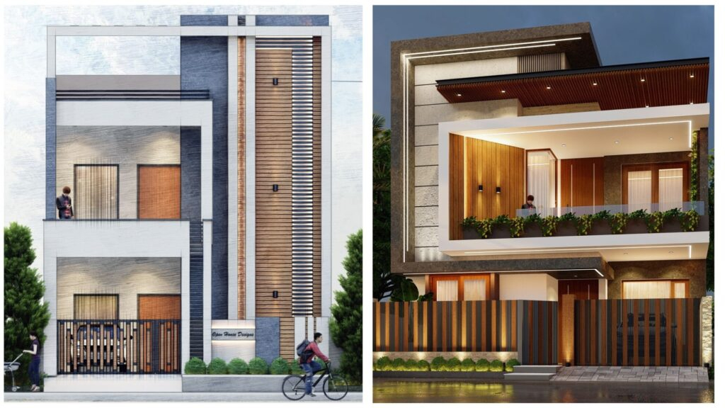 12 Luxury Home Front With Contemporary Design - Openhousedesigns pertaining to Front Home Design Ideas