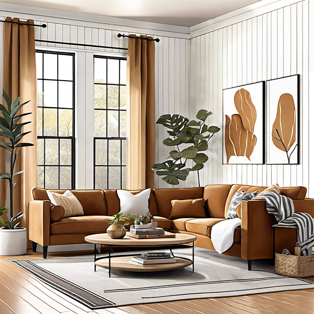 Your Go-To Guide for Stunning Caramel Couch Living Room Arrangements