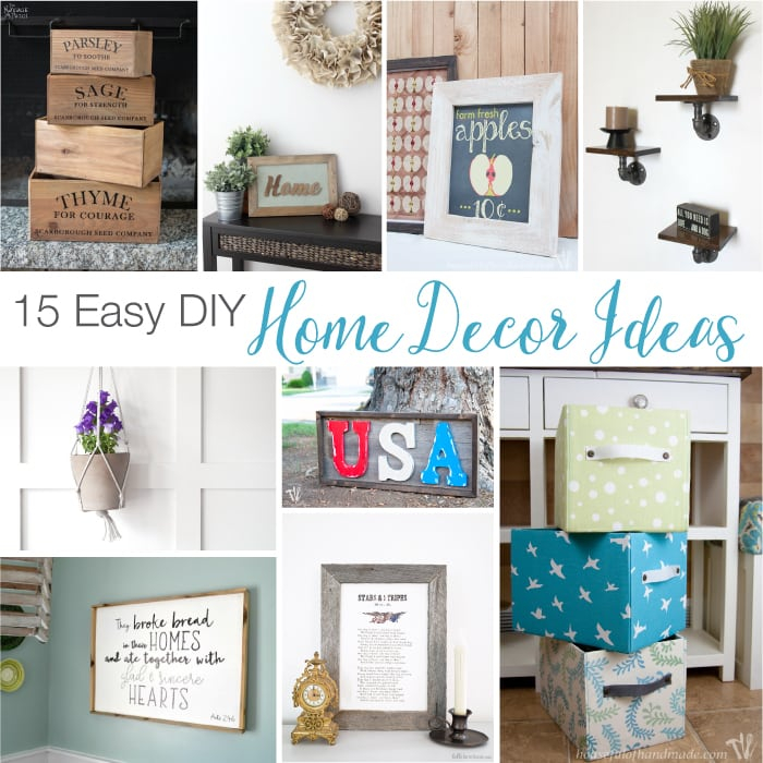 15 Easy Diy Home Decor Ideas - A Houseful Of Handmade regarding DIY Interior Design Secrets from the Pros You Can Use