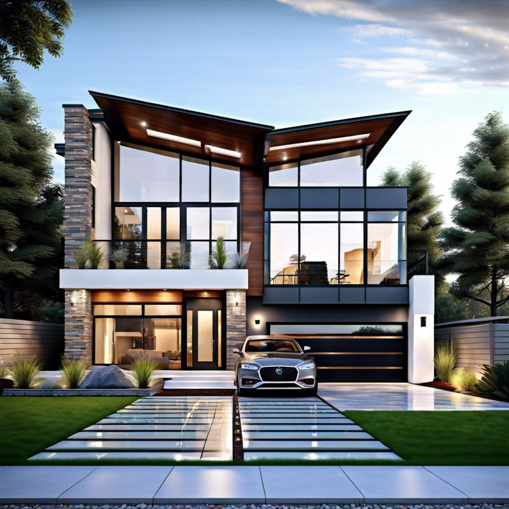 15 Front House Design Ideas To Transform Your Home's Curb Appeal within Front Home Design Trends Giving Your Entrance a Timeless Makeover