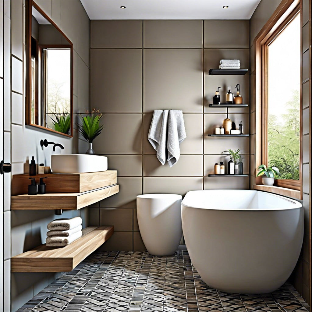 15 Half Tiled Bathroom Wall Ideas: Your Comprehensive Guide with Achieving a Stylish Half-Tiled Bathroom Your Comprehensive Guide