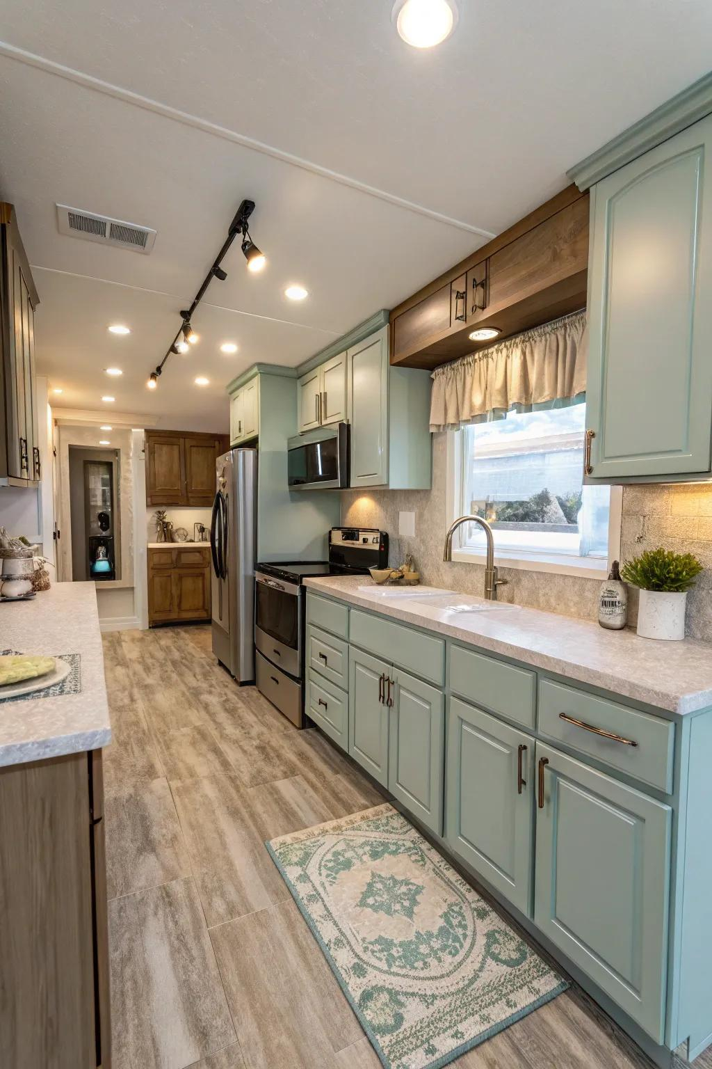 15+ Inspiring Mobile Home Kitchen Remodel Ideas regarding Your Guide to Upgrading a Mobile Home Kitchen