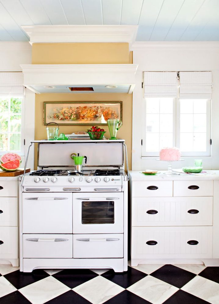 15 Retro Kitchen Appliances You’ll Love - Cottage Style Decorating ... pertaining to Achieving the Perfect Modern Vintage Kitchen Look You'll Love